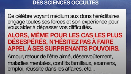 Medium TAVEL, Voyant à Verdun